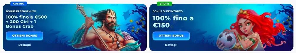 Bonus di Benvenuto